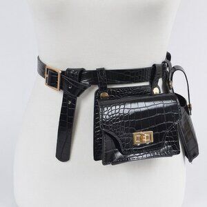 Double Mini Belt Bag